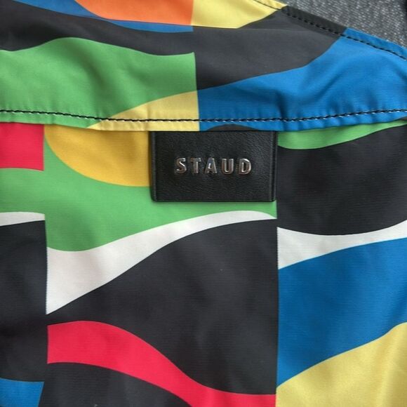 STAUD Colorful Wave Pattern Shoulder Bag - Picture 7 of 8